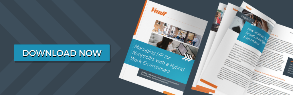 Download our free guide: Managing HR for Nonprofits with a Hybrid Work Environment